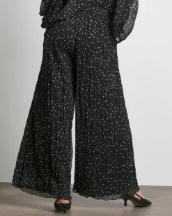 Joanna Hope Crinkle Wide Leg Trousers
