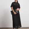 Joanna Hope Lace Midi Dress
