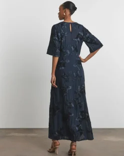 Joanna Hope MAGISCULPT Textured Mesh Dress