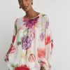 Joanna Hope Romantic Chiffon Blouse