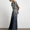 Joanna Hope Split Sleeve Maxi Dress