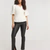 Joanna Hope Textured Wrap Blouse