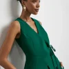 Joanna Hope Tie Detail Waistcoat