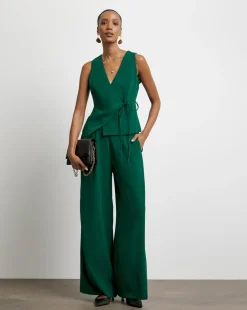 Joanna Hope Tie Detail Waistcoat