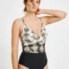 Joanna Hope Twist Front Swimsuit