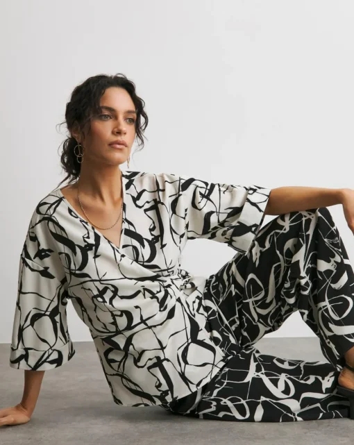 Joanna Hope Wide Leg Trousers