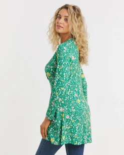 Joe Browns Button Detail Jersey Tunic