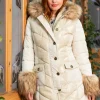 Joe Browns Fur Trim Puffer Coat