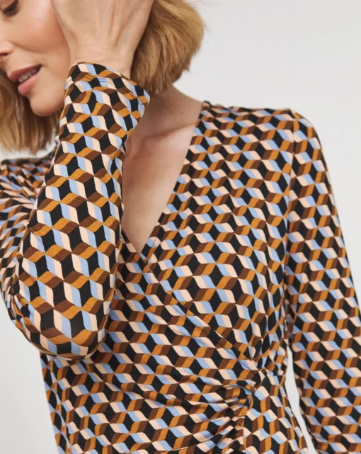 Joe Browns Geo Wrap Jersey Dress