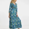 Joe Browns Laura Floral Ruffle Jersey Maxi Dress