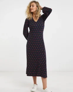 Joe Browns Louise Polka Dot Midaxi Dress