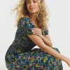 Joe Browns Serena Shirred Boho Crinkle Maxi Dress