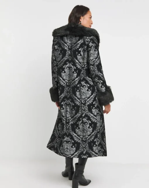 Joe Browns Statement Jacquard Coat
