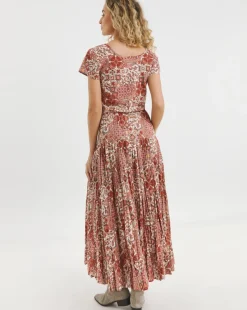 Joe Browns Tabitha Crinkle Cotton Maxi Dress