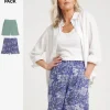 Julipa 2 Pack Crinkle Short