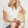 Julipa Broderie Cotton Top