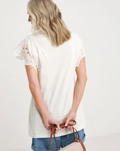 Julipa Broderie Cotton Top