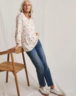 Julipa Button Down Cotton Blouse