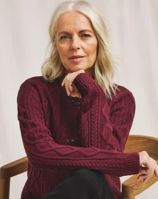 Julipa Cable Cardigan