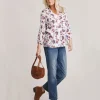 Julipa Crinkle Printed Top