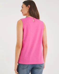 Julipa Embroidered Jersey Vest