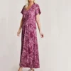 Julipa Gathered Waist Midi Dress