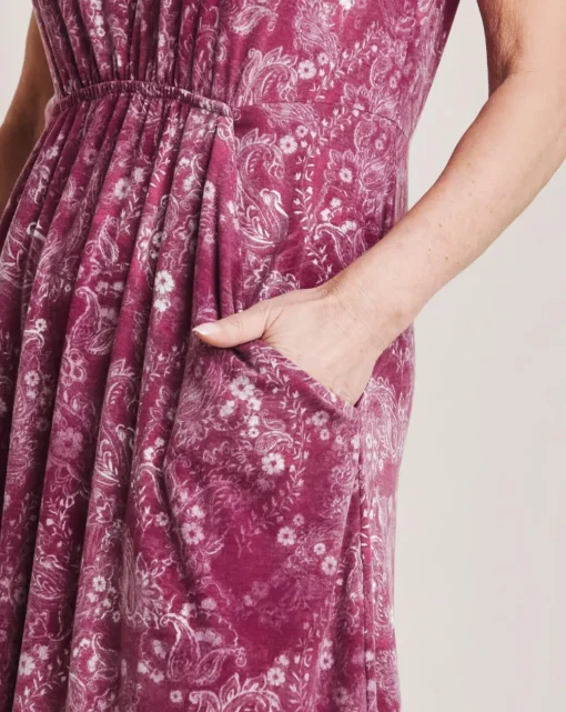Julipa Gathered Waist Midi Dress