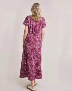 Julipa Gathered Waist Midi Dress