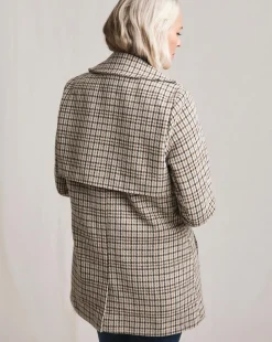 Julipa Houndstooth Check Jacket