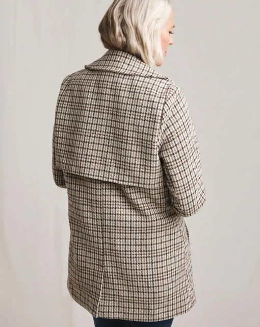 Julipa Houndstooth Check Jacket