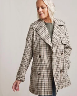 Julipa Houndstooth Check Jacket