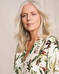 Julipa Mix Print Pintuck Tunic