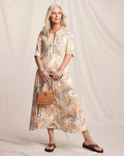 Julipa Pintuck Jersey Midi Dress