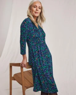 Julipa Pintuck Soft Touch Jersey Dress