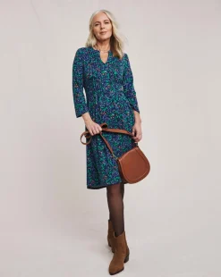 Julipa Pintuck Soft Touch Jersey Dress