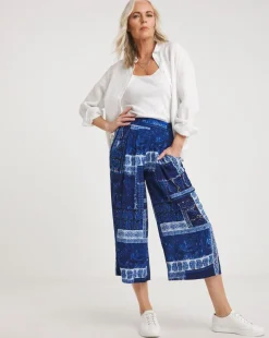 Julipa Printed Crop Trouser