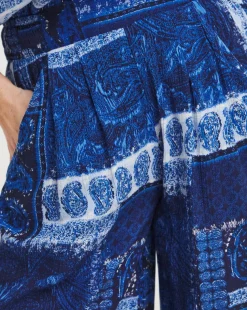 Julipa Printed Crop Trouser
