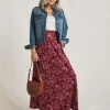 Julipa Printed Jersey Skirt