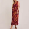 Julipa Printed Reversible Midi Dress