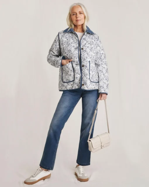 Julipa Printed Reversible Jacket