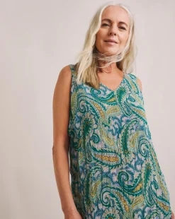 Julipa Printed Reversible Midi Dress