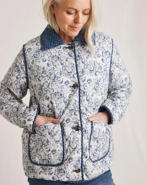 Julipa Printed Reversible Jacket