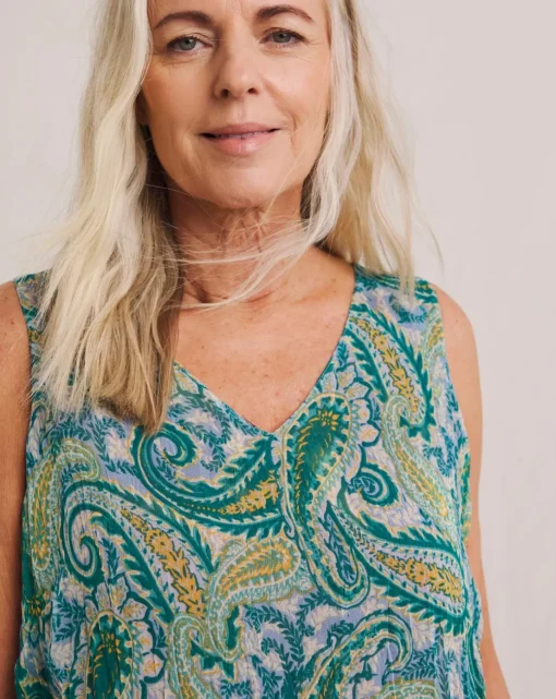 Julipa Printed Reversible Midi Dress