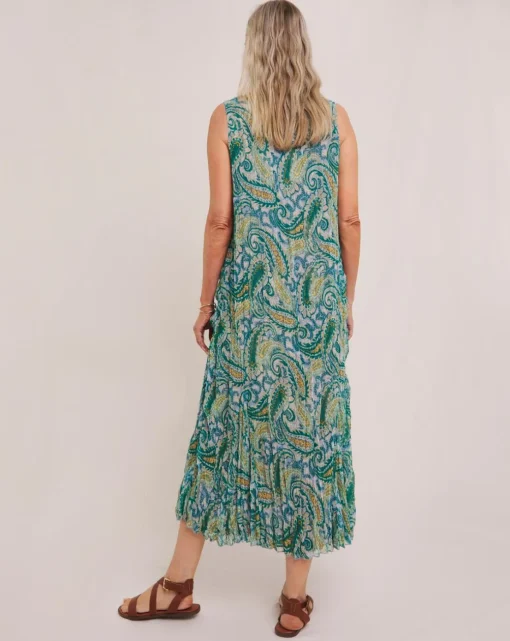 Julipa Printed Reversible Midi Dress