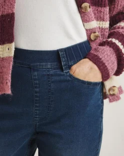 Julipa Pull On Slim Leg Jeggings Short