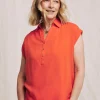 Julipa Turn Back Cuff Blouse