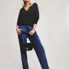 Julipa Velour Tapered Trouser