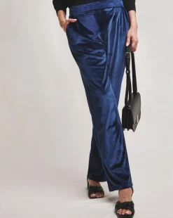 Julipa Velour Tapered Trouser
