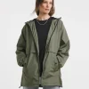 Khaki Short Lightweight Raincoat