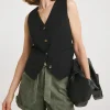 Khaki Utility Cargo Shorts